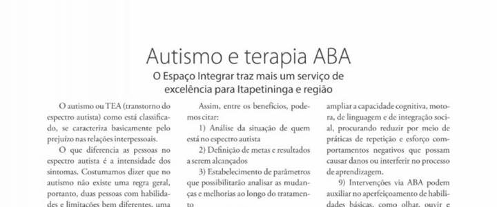 Autismo e Terapia ABA